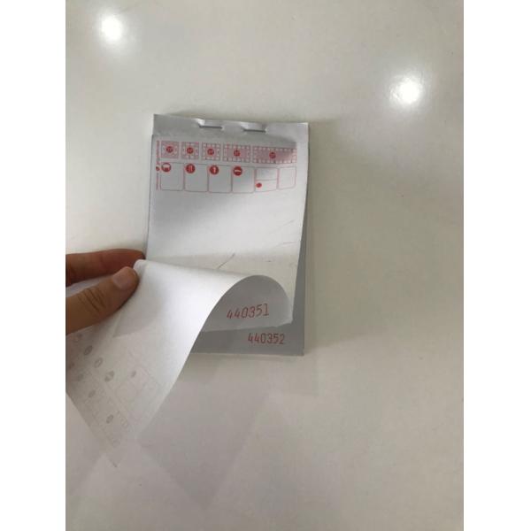 EU Order Pad with Two Staples Black 50 Checks Per Book Available in One/Two/Three Parts