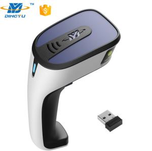 China FCC 2200mAh 2D Wireless Barcode Scanner COMS QR USB factory