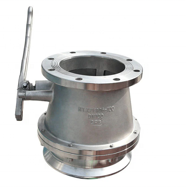 4 Inch Stainless Steel API Tanker Truck Adapter Loading and Unloading Valve with 0.6Mpa Pressure