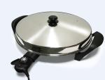 46cm Tabletop Electric Grill , Indoor Tabletop Grill Adjustable Temperature
