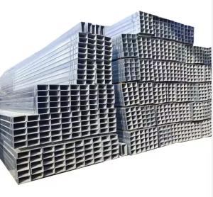 China 6m Rectangular Galvanized Square Tubing For Steel Structure factory