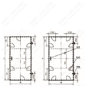 China Marine Steel Single Weathertight Door factory