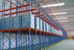 Heavy duty drive in racking for pallets