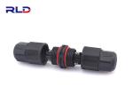 3 Wire Solderless LED Waterproof Outdoor Lighting Connectors Screw Threaded