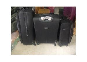 China 1680D Business Soft Travelling Trolley Luggage Bags Wheeled With Iron Frames factory