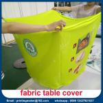 Custom Stretch Fabric Table Cover with Printing