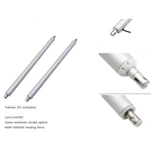 China DC 12V/24V High Torque IP65 Tubular Electric Linear Actuators on sale