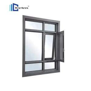 China Aluminum Alloy Inward Opening Window , Thermal Break Aluminum Windows Customized factory