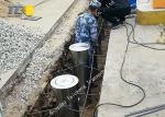 Stainless Steel Retractable Hydraulic Bollards Water Proof For Road Safety