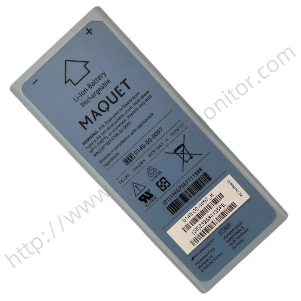 Maquet Cardiosave Ventilator Lithium Ion Rechargeable Battery 0146-00-0097 15V