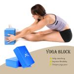 Gym Yoga Exercise Blocks Set Pilate Brick / Yoga Stretching Belt Bolster