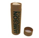 Height 27.5cm Retail Packaging Boxes , Kraft Paper Tube Box For 500ML Bottle Dia