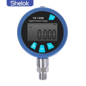 China Digital Pressure Gauge Equipped with Battery Charging Protection Circuit and High Stability Pressure Sensors for Long Term factory
