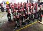 Steel Hydraulic Bollard System Telescopic Security Post With Red LED Light