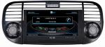 Ouchuangbo Car Navi GPS Navigation for Fiat 500 Auto Stereo S100 Platform Wifi