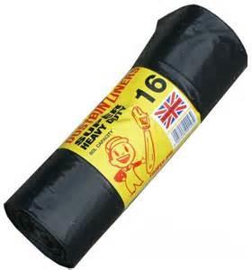 China Cornstarch 100% Compostable Black Garbage Bags factory