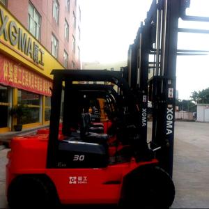 China 3 Ton Side Shift Forklift , Electric Lifts For Warehouse Energy Saving Hydraulic System factory