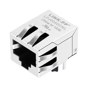 China Pulse J00-0025NL Compatible LINK-PP LPJ0050CNL 10/100 Base-T Tab Down Without Led Single Port 8 Pin RJ45 Board Connector factory