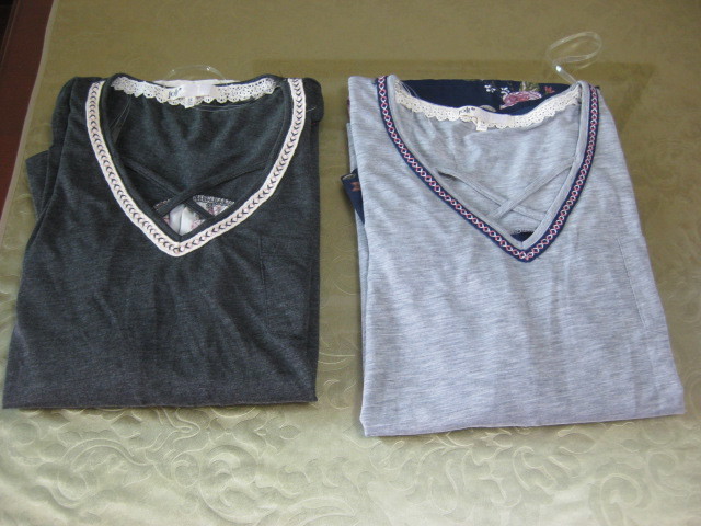 V Neck Womens Plus Size Dressy Tops Soft Touch 80% Polyester 20% Rayon