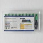 FTTH Fiber Optic Connector Field Mountable Sc APC 10 Pack Fast Connectors