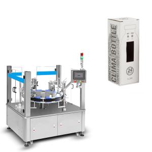 China 80dB Bottle Packaging Machine 0.8Mpa Automatic Carton Packing Machine factory