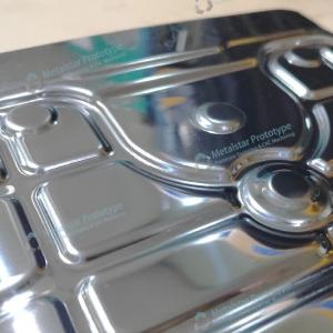 China Fast 0.8mm SS316 rapid sheet metal prototyping used for appliance factory