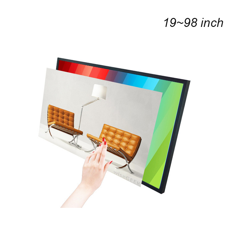 UHD 450nit 27 Inch LCD Video Wall Commercial Wall Display