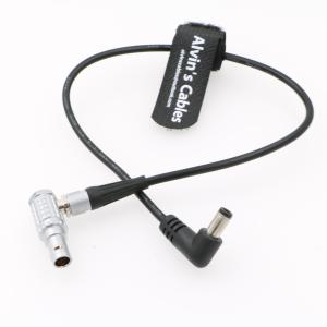 China Lemo 4 Pin Male Connector To Right Angle DC Power Cable For Teradek factory