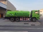 6x4 Water Tank Truck SHACMAN F3000 5000 Gallon Water Truck 336hp Eruov Green