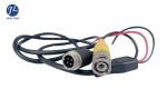 Waterproof BNC RCA Cable DC Power Adapter Harness For CCTV Security Camera