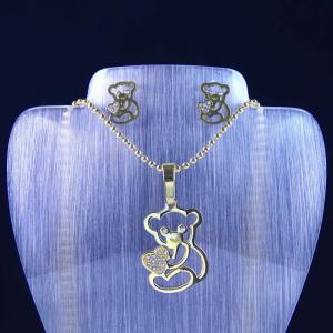 China High Quality Stainless Steel Jewelry Set LUS10 factory