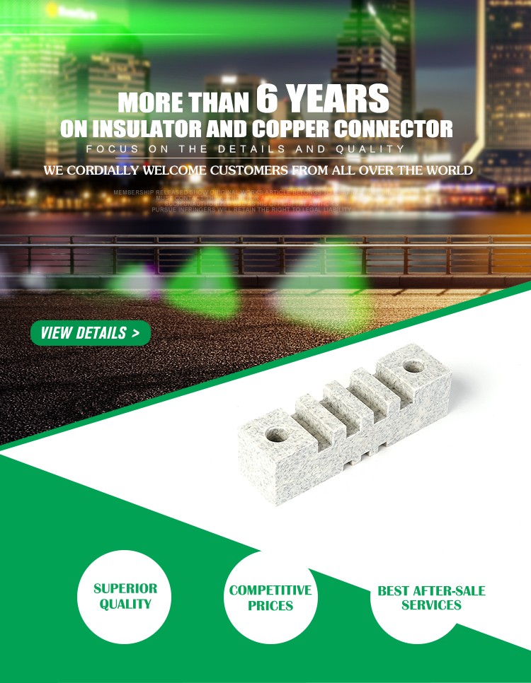 low shrinkage electric EL130 wind energy busbar insulator support