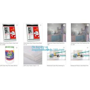 Protection Sheet Disposable Drop Painting Paint Dust Cover Sheets, Protective