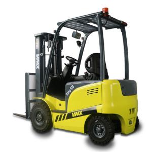China Warehouse Battery Operated Forklift , Stand Up Material Handling Forklift factory