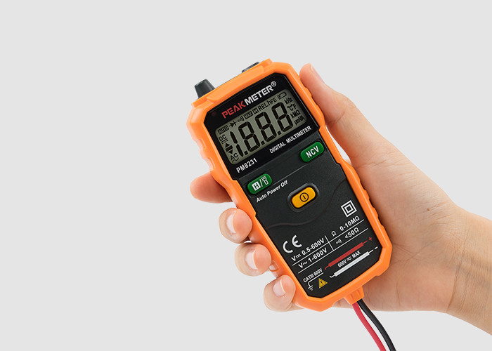 Smart Automotive Digital Multimeter , Automatic Portable Digital Multi Tester CE