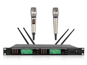 China Performance Microphone True Diversity Wireless System With Pll Combined Technology factory