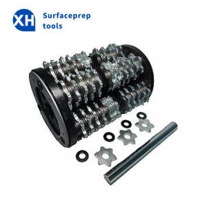 China Schwamborn BEF250 Scarifier Drum – TCT Carbide Blades for Mastic &amp; Rubber Coating Removal factory