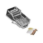 Premium CAT6/CAT7 Network Connectors - Gold-Plated Pins, Fluke Approved