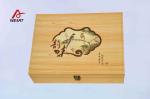 Multiple Sites Champagne Gold Color Paper Jewelry Boxes With Pet Window , / SGS