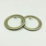 211 65mm Gold Lacquer Peel Off End For Canned Olives