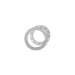 Custom 0.02mm Flat Washers 304 Stainless Steel Aluminum Flat Shims Anodized