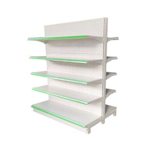 China supermarket shelves double sided shelves for retail store factory