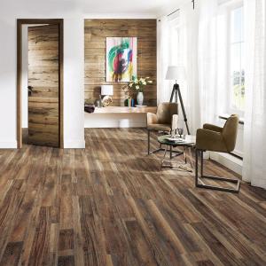 China Anti-scratched 6mm Plastic Floor Covering Tiles for Hospital Vinyl Flooring Solutions factory