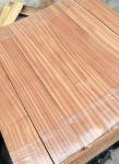 Sapele Engineered Wood Flooring Veneer Quarter Cut 0.45mm Thickness