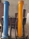 Length 3m Drilling Rig Steel Pipe Material Concrete Hopper Tremie For Bored Pile