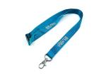 Logo Custom Imprinted Nylon Lanyards Full Color Printed Colorful Design