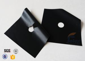 China 0.08mm PTFE Coated Glass Fibre Fabric For Stovetop Burner Protectors factory