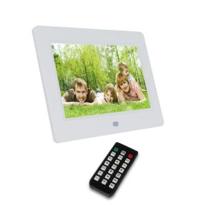 China Multi languages 7 Inch LCD Digital Photo Frame 250cdm2 With Auto Slideshow factory