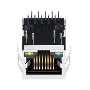 HYE-202FNL Magnetic RJ45 Jack Match ATMEGA88PV-10MUR To Virtual Ethernet Switch