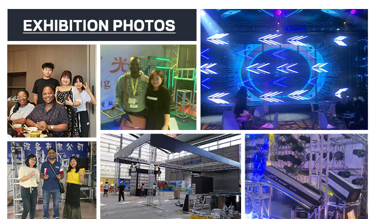 Round Square Aluminum Alloy DJ Lighting Truss Stand Custom For Concerts